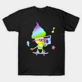 Swirl Top Character T-Shirt